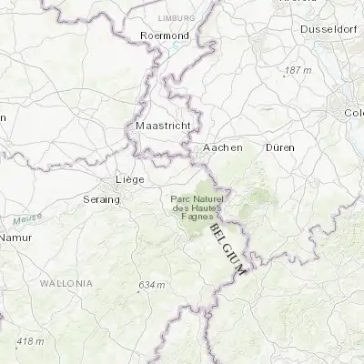 Map showing location of Welkenraedt (50.660500, 5.970340)