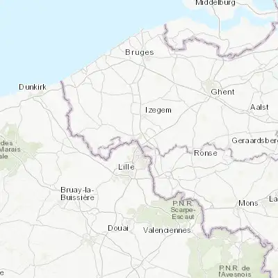 Map showing location of Wevelgem (50.800000, 3.166670)