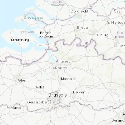 Map showing location of Wijnegem (51.227870, 4.518950)