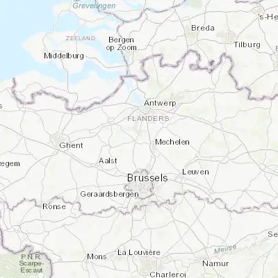 Map showing location of Willebroek (51.060410, 4.360190)