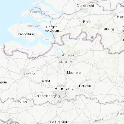 Map showing location of Wilrijk (51.167340, 4.395130)