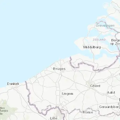 Map showing location of Zeebrugge (51.329010, 3.181880)