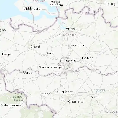 Map showing location of Zellik (50.884080, 4.273250)