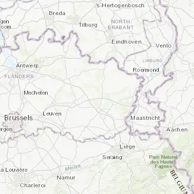Map showing location of Zolder (51.024550, 5.309830)