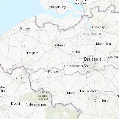 Map showing location of Zottegem (50.869550, 3.810520)
