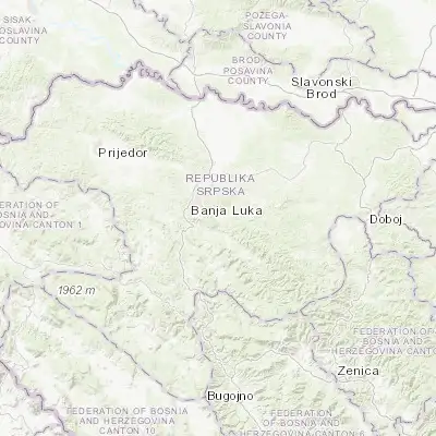 Map showing location of Čelinac (44.724530, 17.324310)