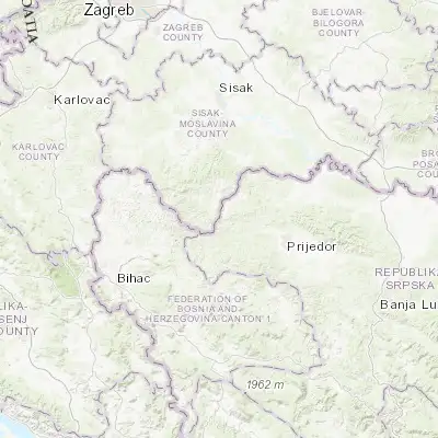 Map showing location of Novi Grad (45.046430, 16.377820)