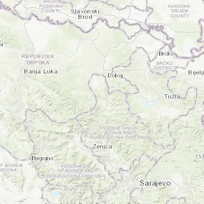 Map showing location of Novi Šeher (44.510310, 18.026240)