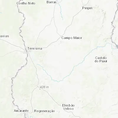 Map showing location of Alto Longá (-5.251110, -42.210280)