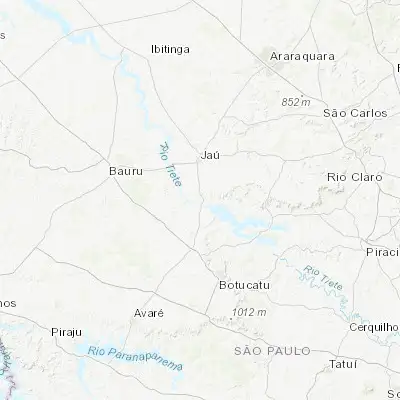 Map showing location of Barra Bonita (-22.494720, -48.558060)