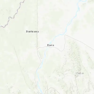 Map showing location of Barra (-11.089440, -43.141670)