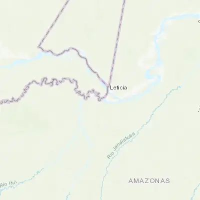 Map showing location of Benjamin Constant (-4.375550, -70.031790)