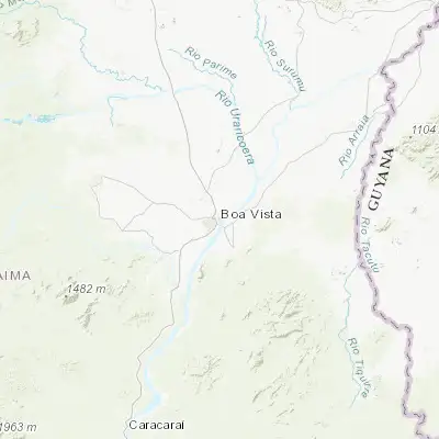 Map showing location of Boa Vista (2.819720, -60.673330)