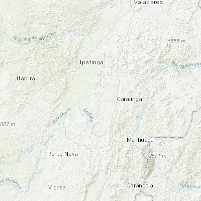 Map showing location of Bom Jesus do Galho (-19.828890, -42.316110)