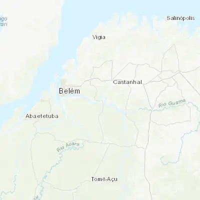 Map showing location of Bujaru (-1.515000, -48.044720)