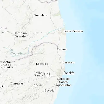 Map showing location of Condado (-7.585830, -35.105830)