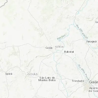 Map showing location of Goiás (-15.934440, -50.140280)