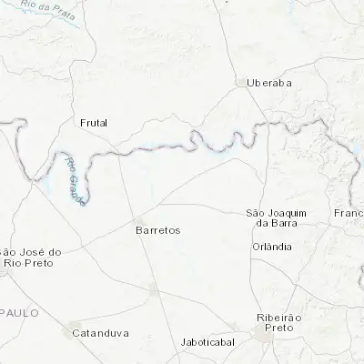 Map showing location of Guaíra (-20.318330, -48.310560)