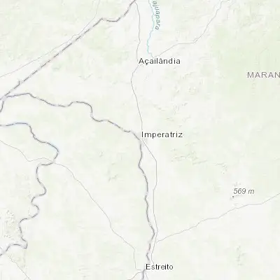 Map showing location of Imperatriz (-5.526390, -47.491670)