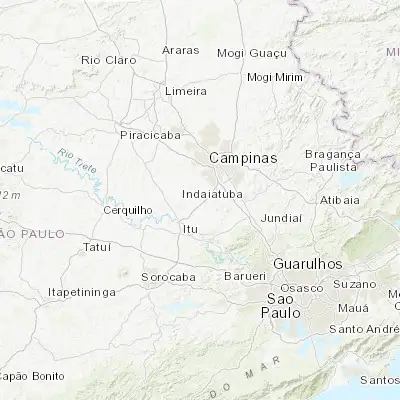 Map showing location of Indaiatuba (-23.088420, -47.211900)