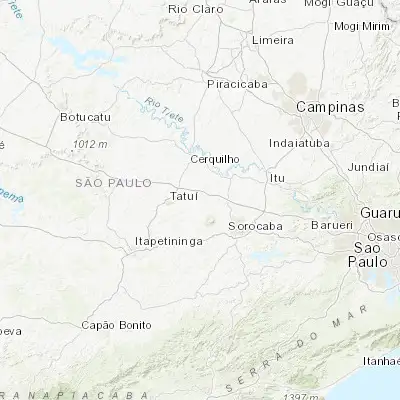 Map showing location of Iperó (-23.350280, -47.688610)