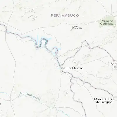 Map showing location of Jatobá (-9.183060, -38.268890)