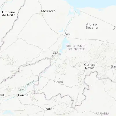 Map showing location of Jucurutu (-6.033890, -37.020280)