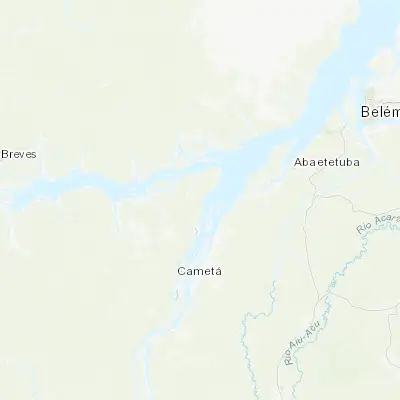 Map showing location of Limoeiro do Ajuru (-1.895280, -49.380560)