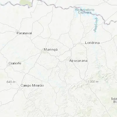 Map showing location of Mandaguari (-23.547500, -51.670830)