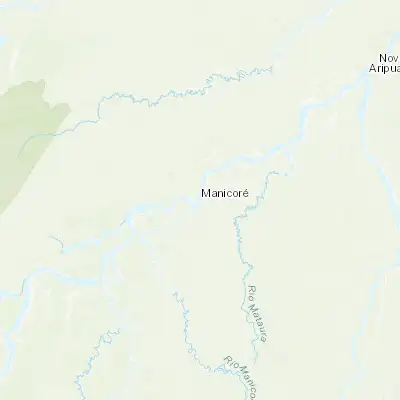 Map showing location of Manicoré (-5.809170, -61.300280)