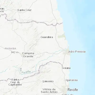 Map showing location of Mari (-7.060000, -35.319440)