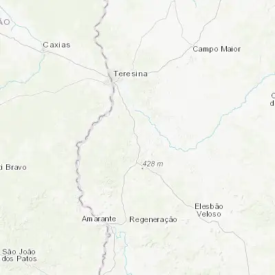 Map showing location of Monsenhor Gil (-5.564170, -42.607780)