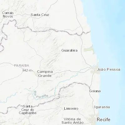 Map showing location of Mulungu (-7.024440, -35.461940)
