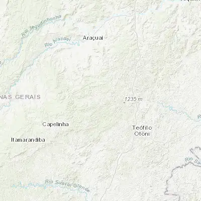 Map showing location of Novo Cruzeiro (-17.468060, -41.875280)