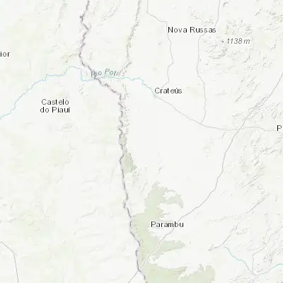 Map showing location of Novo Oriente (-5.534440, -40.774170)