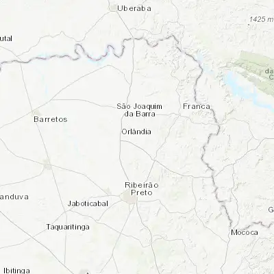 Map showing location of Nuporanga (-20.730950, -47.751770)