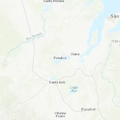 Map showing location of Penalva (-3.294170, -45.173610)