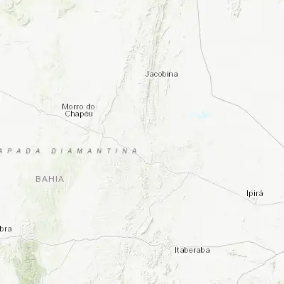 Map showing location of Piritiba (-11.730280, -40.555280)