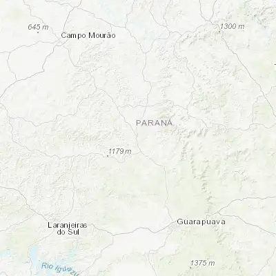 Map showing location of Pitanga (-24.757220, -51.761390)