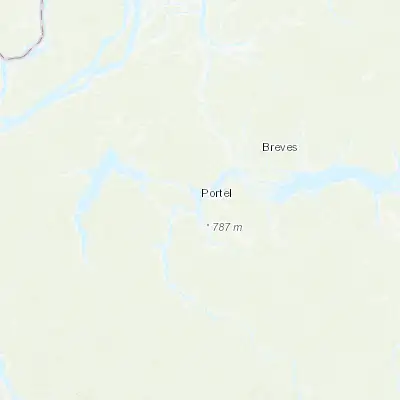 Map showing location of Portel (-1.935560, -50.821110)