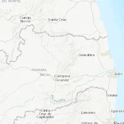 Map showing location of Remígio (-6.946460, -35.780390)