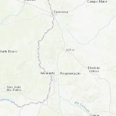 Map showing location of São Pedro do Piauí (-5.929440, -42.718610)