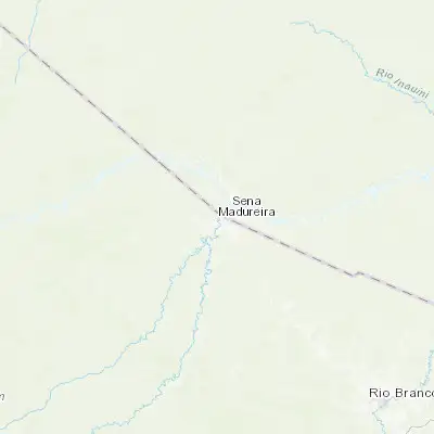 Map showing location of Sena Madureira (-9.063410, -68.672450)