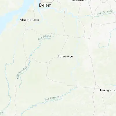 Map showing location of Tomé Açu (-2.418890, -48.152220)