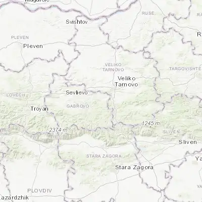 Map showing location of Dryanovo (42.978970, 25.478500)