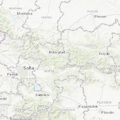 Map showing location of Etropole (42.833330, 24.000000)