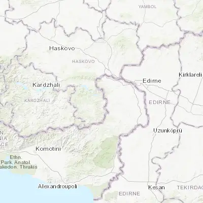 Map showing location of Ivaylovgrad (41.526720, 26.124900)