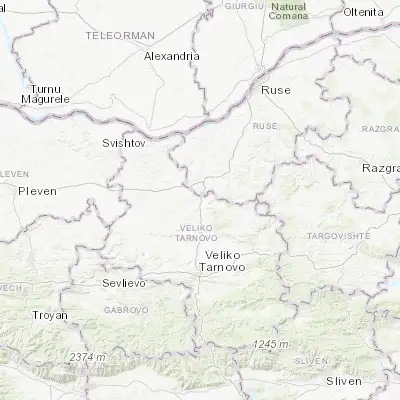 Map showing location of Polski Trambesh (43.372330, 25.635250)