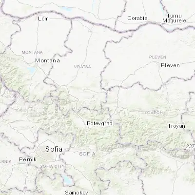 Map showing location of Roman (43.150000, 23.916670)
