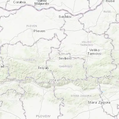 Map showing location of Sevlievo (43.025830, 25.113610)